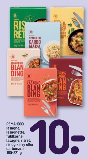 Rema 1000 pastaretter
