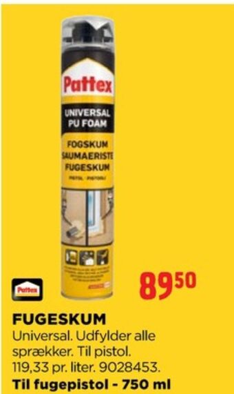 jem & fix Pattex pu skum tilbud