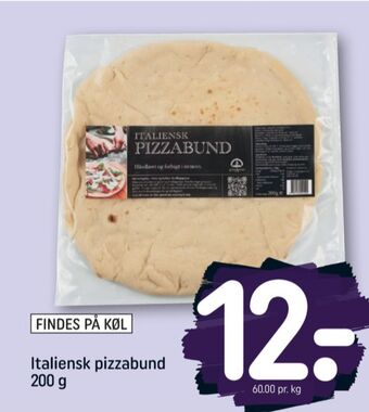 REMA 1000 Ukendt pizzabunde tilbud