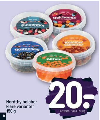 REMA 1000 Bolchemix bolsjer tilbud