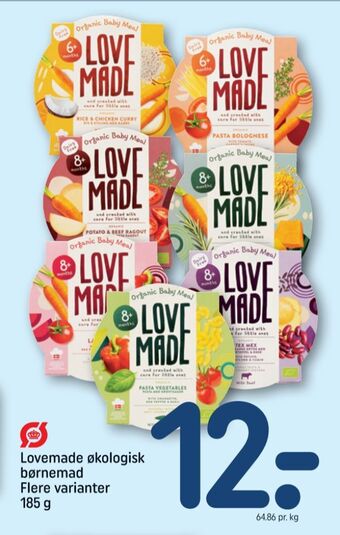 REMA 1000 Lovemade babymad tilbud