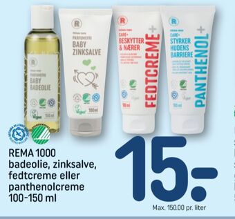 REMA 1000 Rema 1000 babyolie tilbud