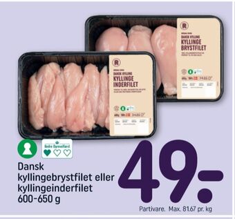 REMA 1000 Rema 1000 kyllingeinderfileter tilbud