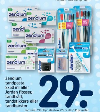 REMA 1000 Zendium tandpasta tilbud