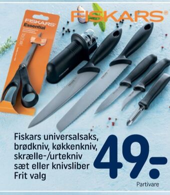 REMA 1000 Fiskars kniv tilbud