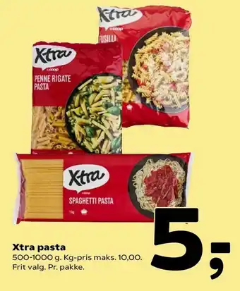 Coop 365 Xtra pasta tilbud