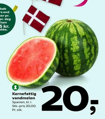 Coop 365 Kernefattig vandmelon tilbud