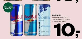 Coop 365 Red Bull tilbud
