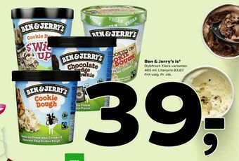 Coop 365 Ben & Jerry's is tilbud