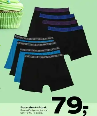 Coop 365 Boxershorts 4-pak tilbud