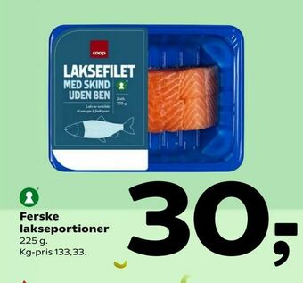 Coop 365 Ferske lakseportioner tilbud