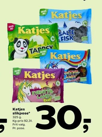 Coop 365 Katjes slikpose tilbud
