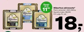 Coop 365 Riberhus skiveoste tilbud