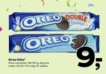 Coop 365 Oreo kiks tilbud