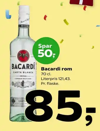 Coop 365 Bacardi rom tilbud