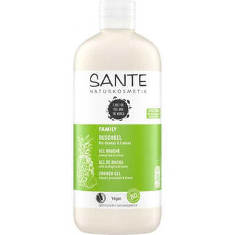 Sante naturkosmetik - family showergel bio-pineapple & lemon - 500ml
