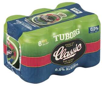 REMA 1000 Tuborg 6 pak, 1.98 l tilbud