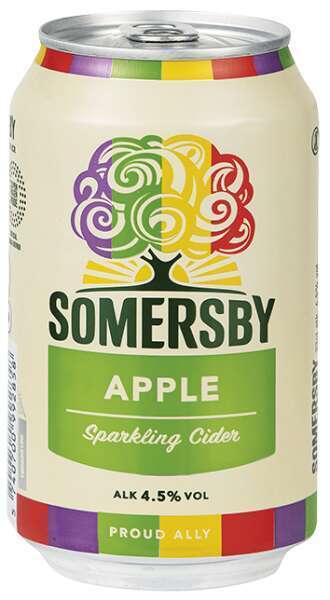 Somersby cider 4,5%, 33 cl