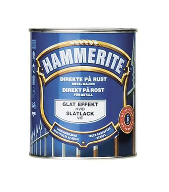 jem & fix Hammerite metalmaling hvid glat effekt 750 ml tilbud