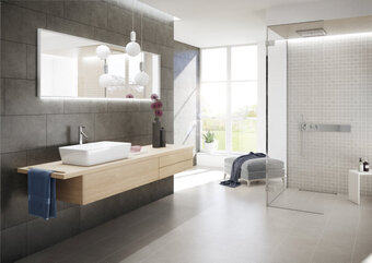 jem & fix Gulv- og vægklinke ares grey 30 x 60 cm tilbud