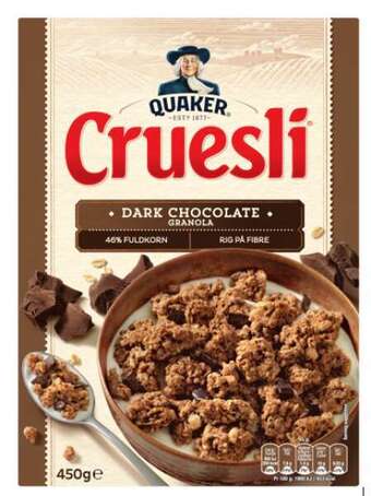 REMA 1000 Cruesli dark choco, 450 g tilbud