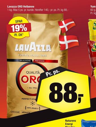 Calle Lavazza oro helbønne tilbud