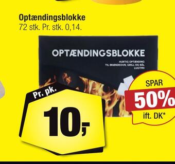 Calle Optændingsblokke tilbud