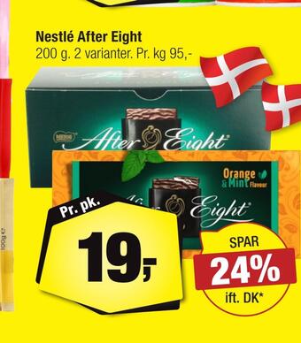 Calle Nestlé after eight tilbud