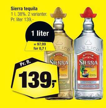 Sierra tequila