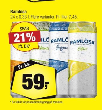 Calle Ramlösa tilbud