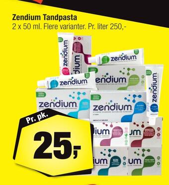 Calle Zendium tandpasta tilbud