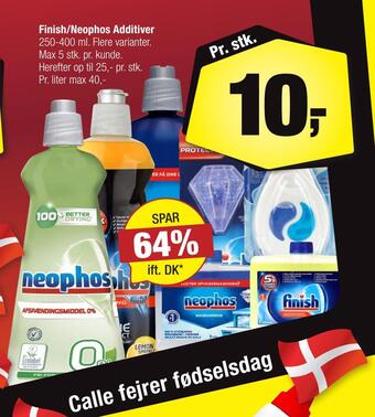 Calle Finish/neophos additiver tilbud