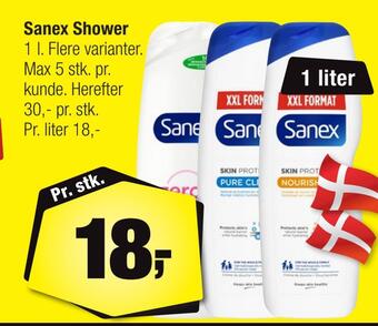 Calle Sanex shower tilbud