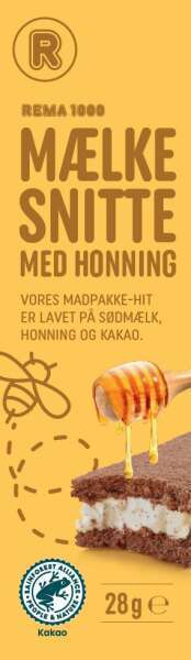 REMA 1000 Mælkesnitte, 28 g tilbud