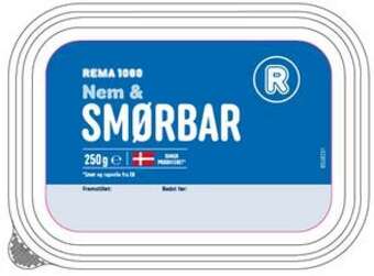 Rema 1000 Nem & smørbar, 250 g tilbud