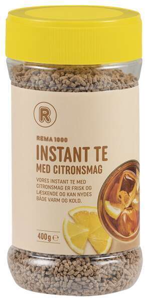 Rema 1000 Instant citron te, 400 g tilbud