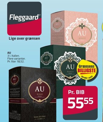 Fleggaard AU 3 L. Italien. tilbud