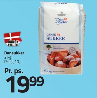 Fleggaard Dansukker 2 kg. tilbud