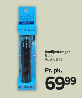 Fleggaard Vaniljestænger 8 stk. tilbud