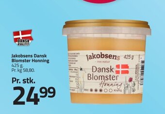 Fleggaard Jakobsens Dansk Blomster Honning 425 g tilbud