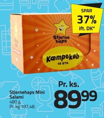 Fleggaard Stjernehaps Mini Salami 480 g. tilbud