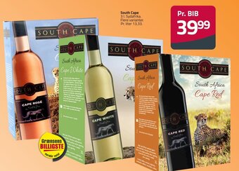 Fleggaard South Cape 3L. Sydafrika. Flere varianter tilbud