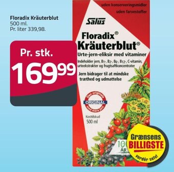 Floradix Kräuterblut 500 ml.