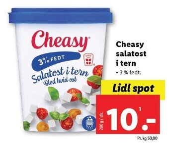 Lidl Cheasy salatost i tern tilbud