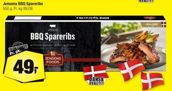 Calle Jensens spareribs tilbud