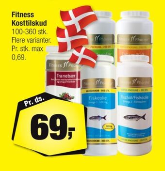 Calle Fitness pharma kosttilskud tilbud