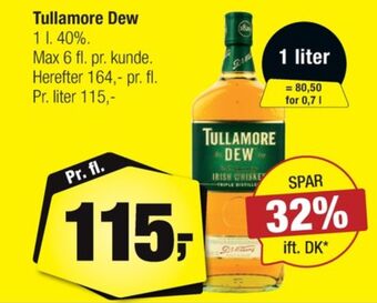 Calle Tullamore dew whisky tilbud