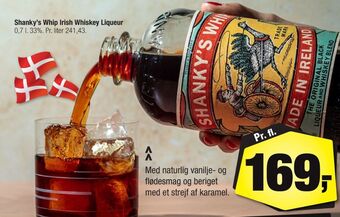 Calle Shanky´s whip whisky tilbud