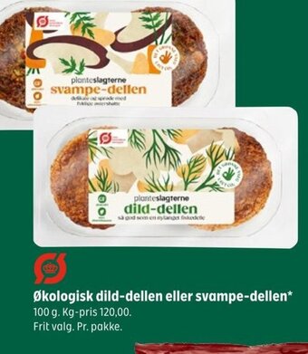 Coop 365 Økologisk dild-dellen eller svampe-dellen* tilbud