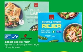 Coop 365 Indbagt laks eller rejer* tilbud